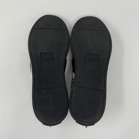 Authentic Fendi Monster Calfskin Slip-Ons - Picture 4 of 8